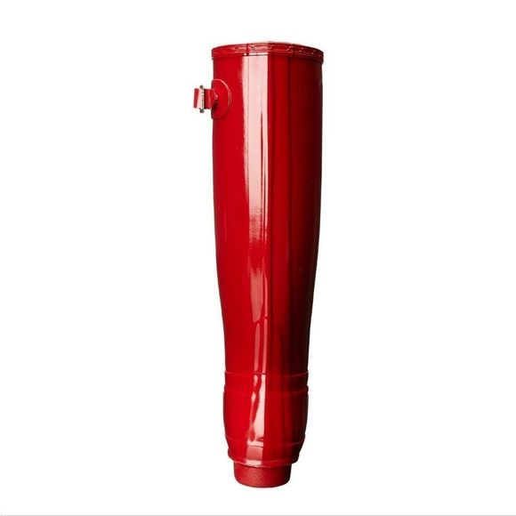 BNWT Hunter Original Tall Rain Boots in Military Red (size 5) - Picture 3 of 16